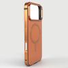 For iPhone 17 Pro Max Case Metal TPU Frame PC Back Phone Cover Compatible with MagSafe