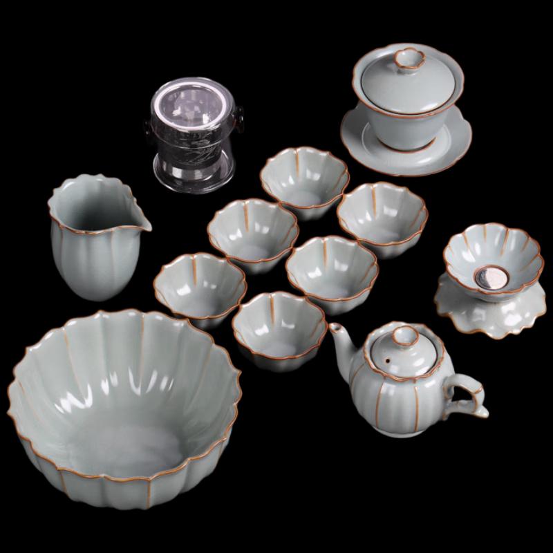 

Ru Kiln Ceramic Kung Fu Tea Set
