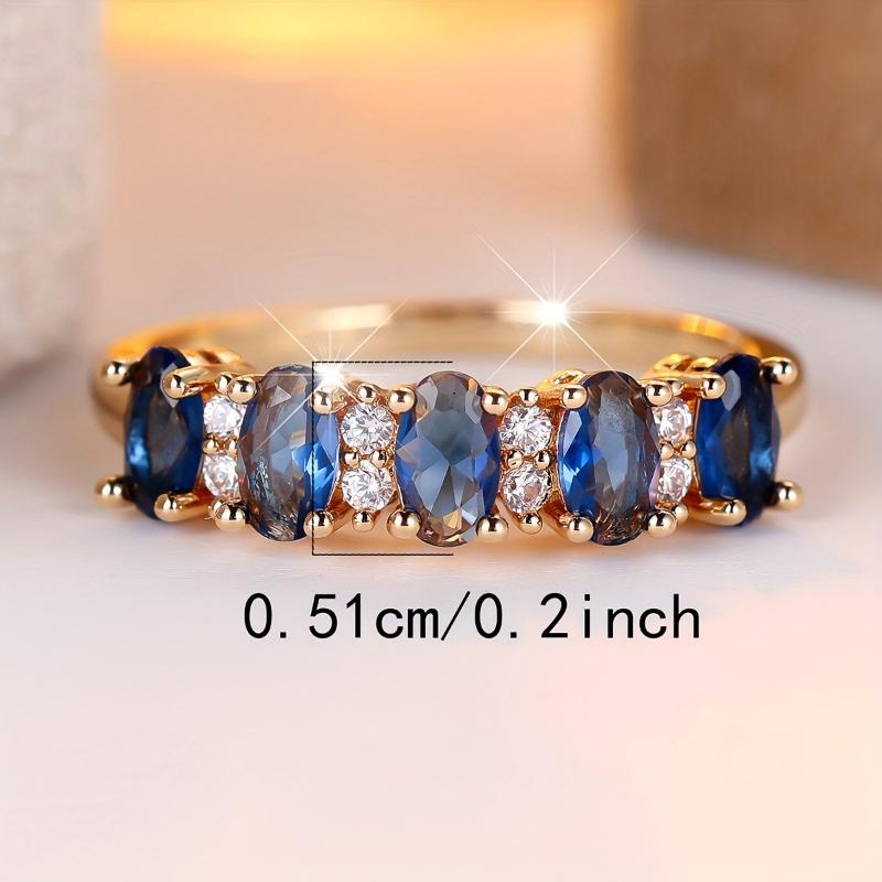 Exquisite Sparkling Zircon Geometric Women's Ring, Suitable for Brides' Engagement Parties, Jewelry Accessories, Gifts