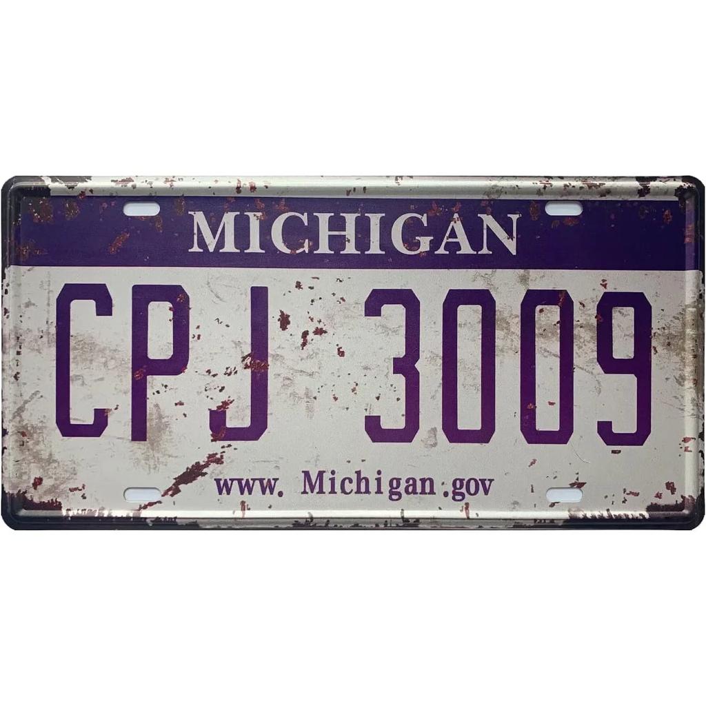 Targa vintage in metallo arrugginito, targa personalizzata anteriore per auto, novità, vecchia targa, garage, bar, club, caffetteria, decorazione