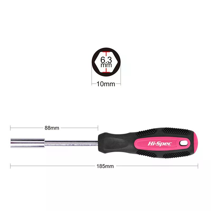 Halter 63mm Sechskantadapter Schraubendrehergriff Magnetischer Kopf Bit Multifunktional Platzsparend