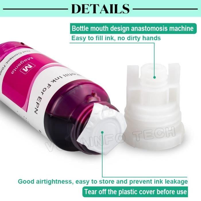 104 522 recharge Encre À Colorant Pour Epson EcoTank ET-2710 ET-2711 ET-2712 ET-2714 ET-2715 ET-2720 ET-2726 ET-4700 Jet [1518745]