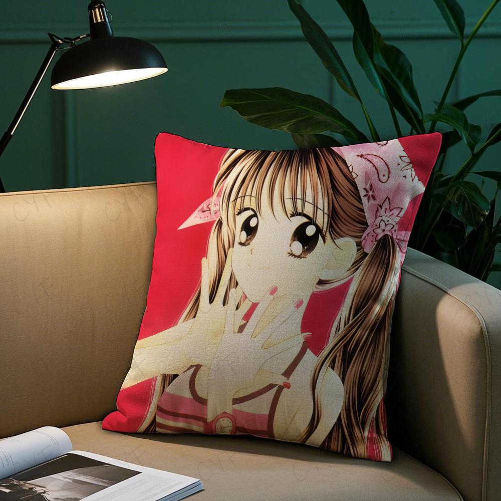Kodomo No Omocha Anime Pillow Case Anti-dustmite Pillowcase Invisible Zipper Silky Short Plush Sofa Cushion Cover