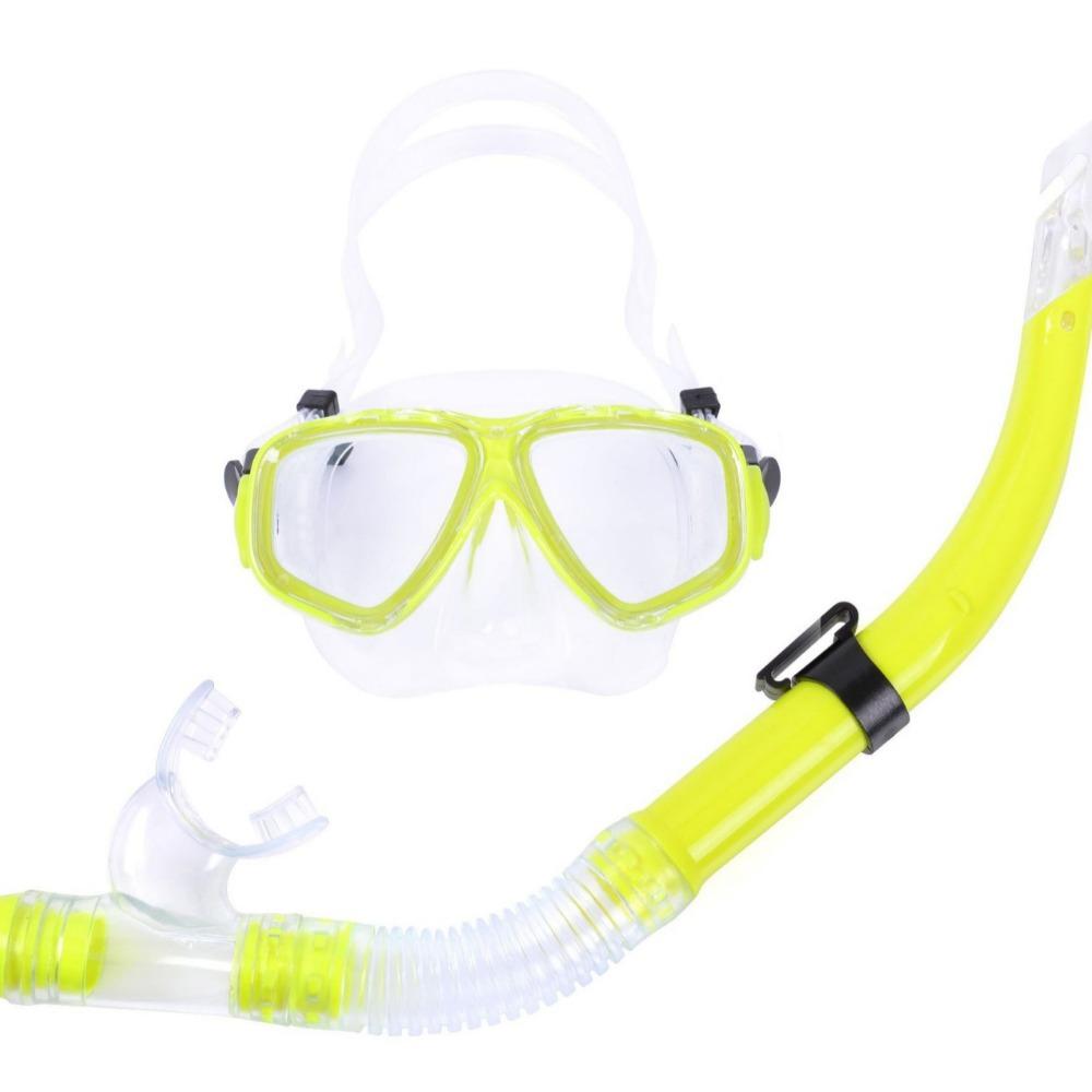 Children's Diving Goggles Plus Semi-dry Snorkel, Snorkeling Equipment