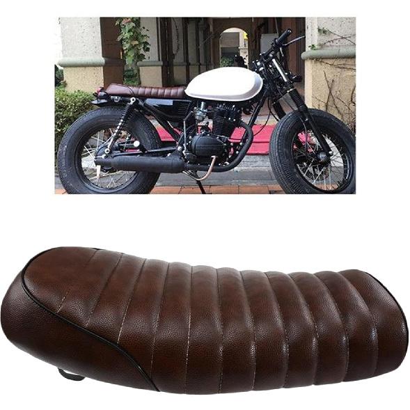 Wateproof Motorcycle Retro Flat Seat Replacement for Yamaha SR500 XJ550 XJ650 XS650