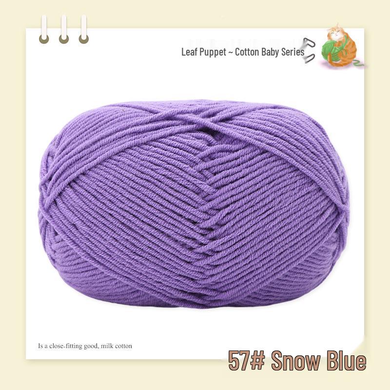 Yao Ou Handmade Crochet Flower Bouquet DIY Kit with 4-ply Combed Cotton Yarn