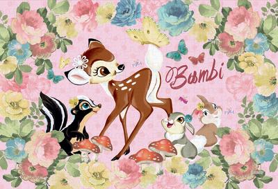 300-piece Jigsaw Puzzle Bambi Eternal Friendship [Puzzle Decoration] (26x38cm)