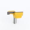 1/2" Shank, 12mm, 8mm, Clear Bottom Cutting Angle, Large Diameter Slotting Knife for Woodworking, Lock Hole Milling Cutter.
