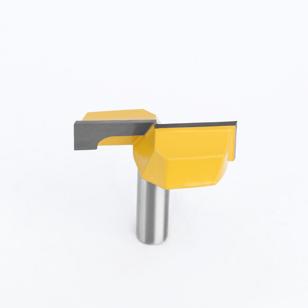 1/2" Shank, 12mm, 8mm, Clear Bottom Cutting Angle, Large Diameter Slotting Knife for Woodworking, Lock Hole Milling Cutter.