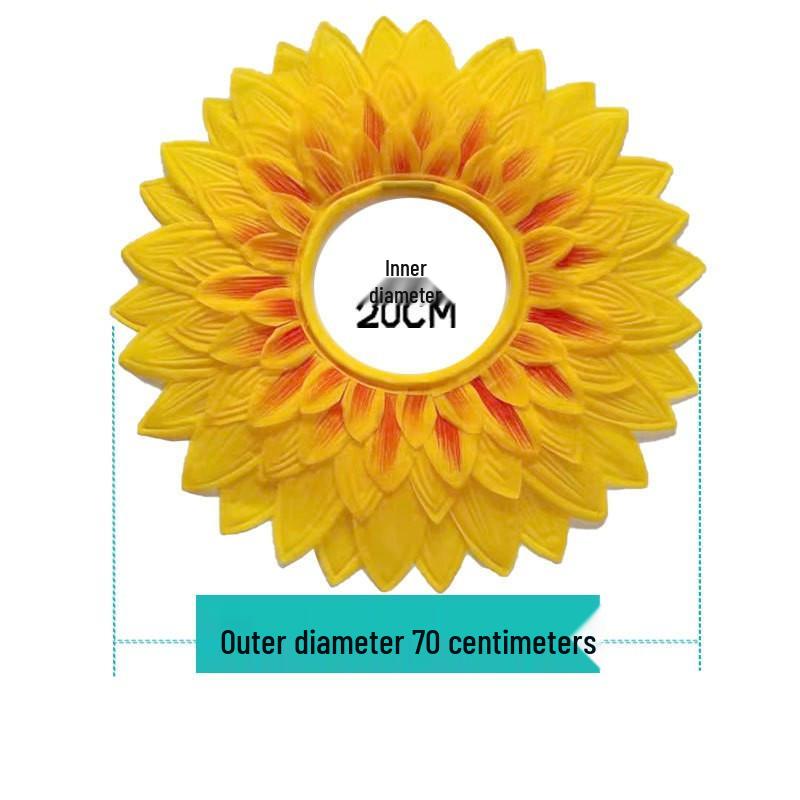 Children's Sunflower Headgear for Dance and Sports Events
