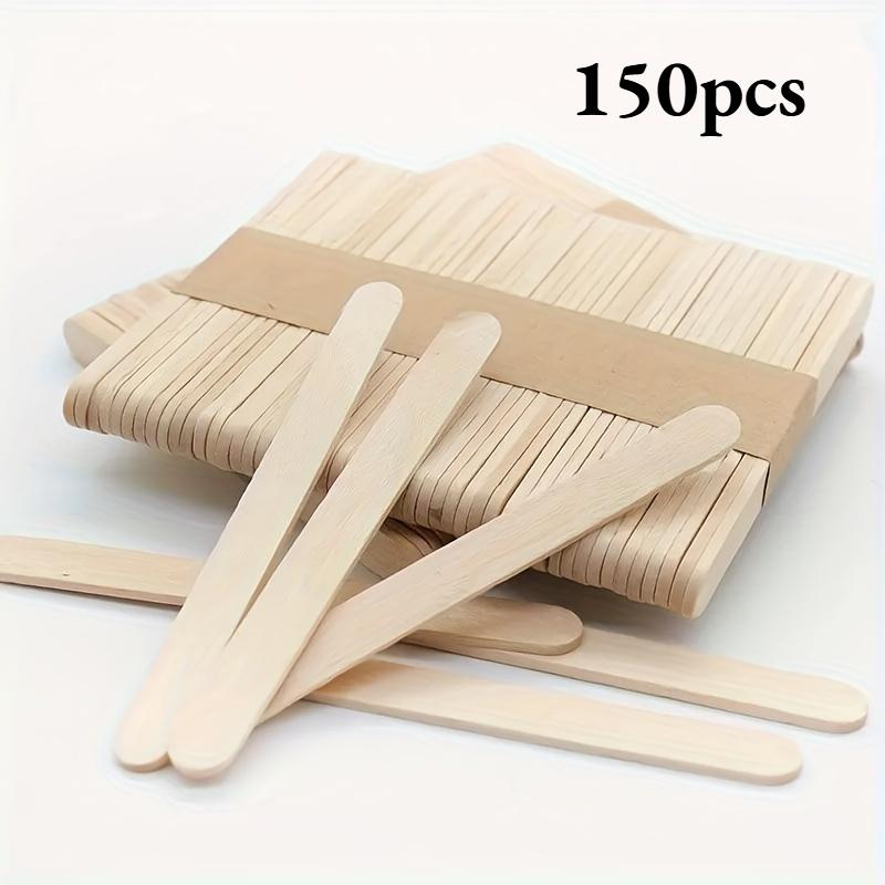 

150Pcs 11.4cm Wooden Resin Epoxy Stirring Stick Popsicle Ice Cream Stick Handmade Tool DIY Home Art Classroom Supplies