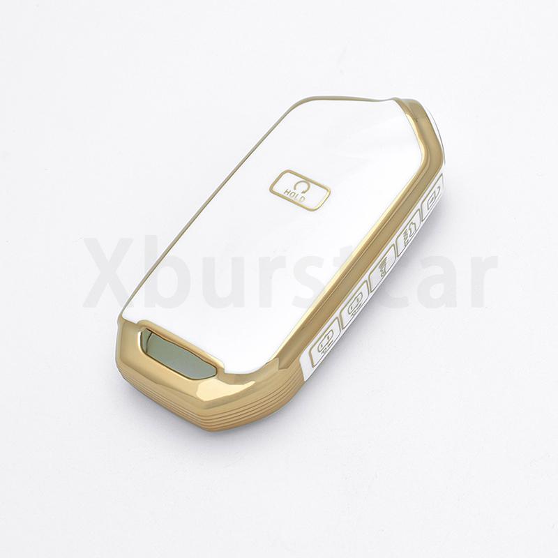 AAAHF1 TPU Car Smart Key Case Cover for Kia Stinger 2018 2019 2020 2021 K900 Stinger GT GT Elite GT Limited K9 Keyless Shell Fob Holder
