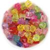 Acrylic Candy Color Faceted Beads: Transparent Square and Rhombus DIY Beading Materials
