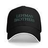 Dipartimento Gestione Rischi Lehman Brothers Cappellino da Baseball Casual Cappellino Trucker Estivo Cappellino Snapback da Pesca Cappellini da Baseball per Uomo Adulto
