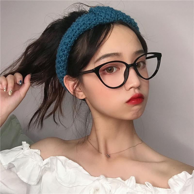 New unisex round cat eye glasses for men women pc frame glasses plain glasses Nearsighted Eyewear Glasses -1.0 -2.5 -2.0