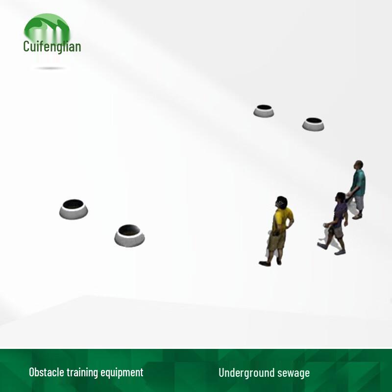 600-Meter Obstacle Course Training Equipment