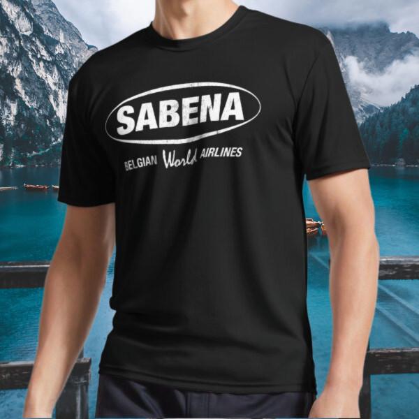 

Новая Футболка Sabena Бельгийские Мировые Авиалинии Логотип Активная Футболка Смешная Размеры от S до 5XL 4XL