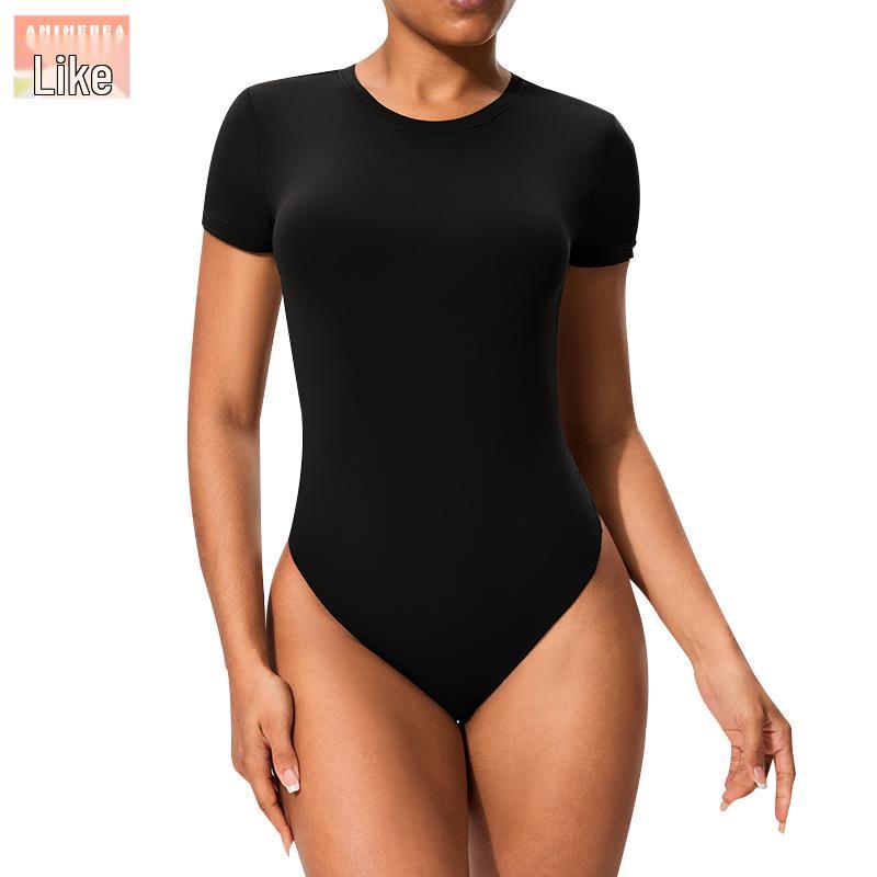 SSKIMSk Tričko s krátkým rukávem a body pro zvednutí boků na jógu