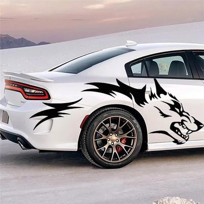 1 PCS Howling Wolf Sticker On The Car Vinyl Decal Waterproof Decoration Car Stickers
