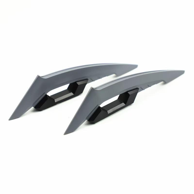 1 Pair Universal Motorcycle Winglet Aerodynamic Spoiler Dynamic Wing Decoration Sticker For Motorcycles E-bikes Scooters Etc