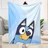 Bluey Family Adventure Blanket Durable Comfort Great for Picnics Livingroom Office Four Seasons Universal Modern