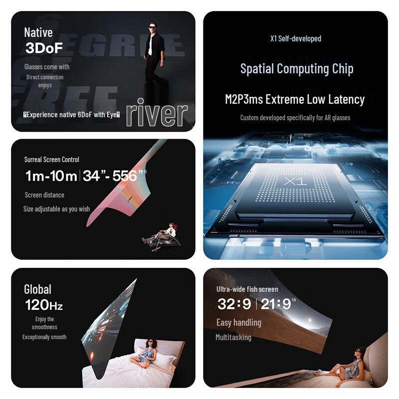 XREAL One Pro AR Glasses with Beam