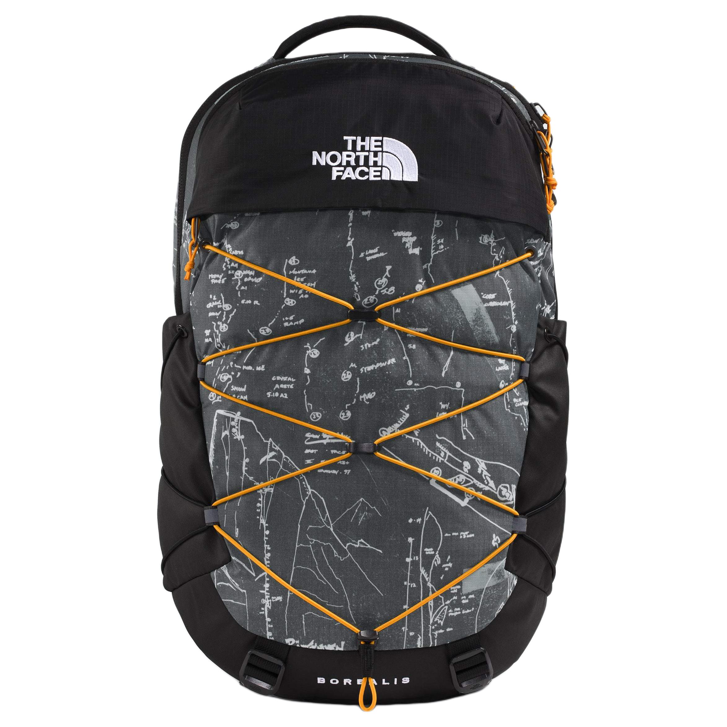 The North Face Borealis 28L Convenient Durable Sports Outdoor Nylon Backpack Men Backpack Coal-Gray NF0A52SEMV3 Coal Gray