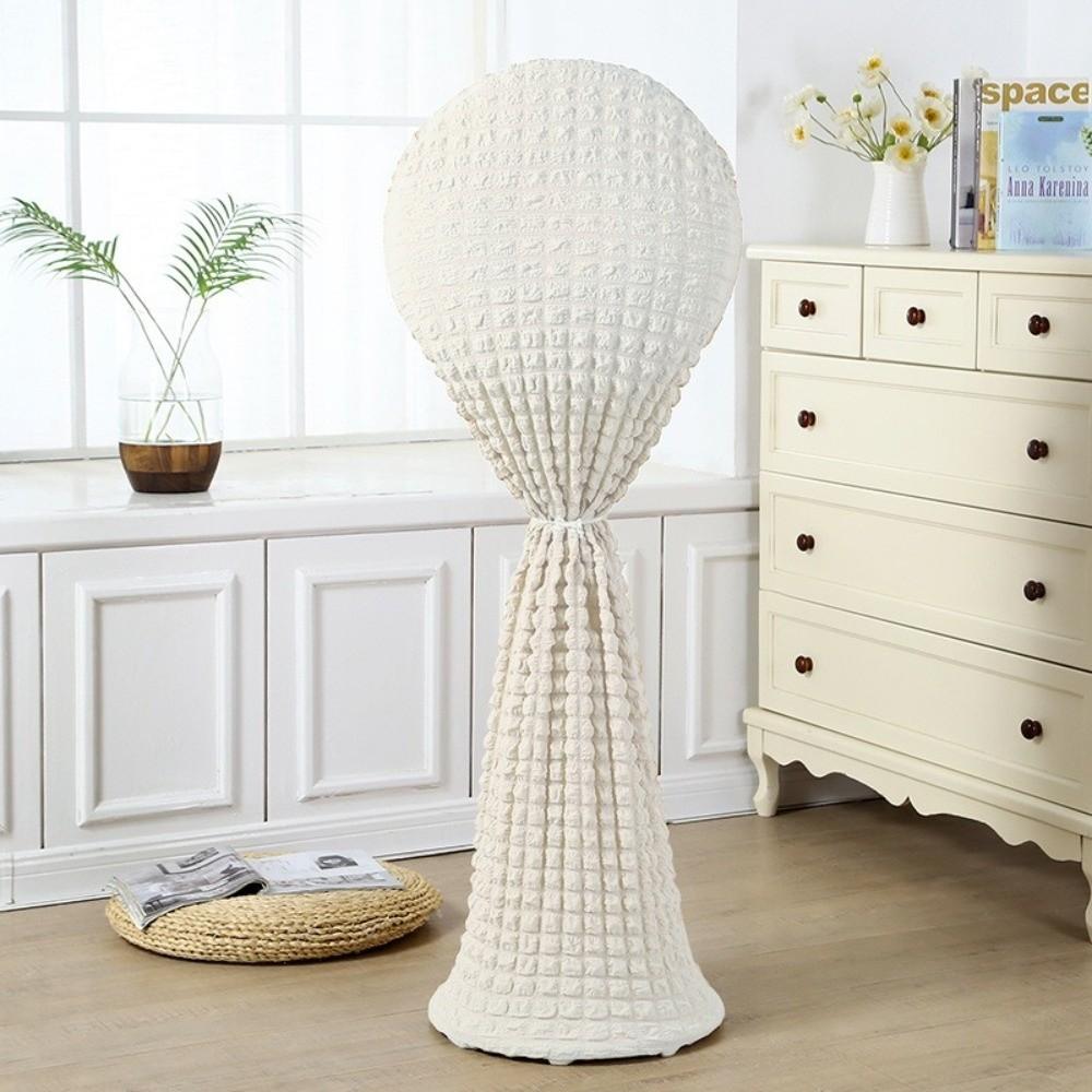 Bubble Grid Fan Protective Cover Solid Color Fan Grid Cover Durable Fan Dust Cover  Living Room