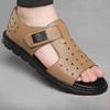 Sandals, Breathable, Men's, Beach Shoes, Soft Soles, Wear-resistant, Casual Shoes, Anti-skid, Roman Sandals
