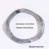 Europese & Amerikaanse Retro High-End Semi-Transparant Ovaal Hars Armband voor Meisjes