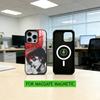 Popular Singer R-Rihanna Anti  Phone Case For iPhone17,16,15,14,13,12,11 Plus,Pro Magnetic with Magsafe Wireless Charging