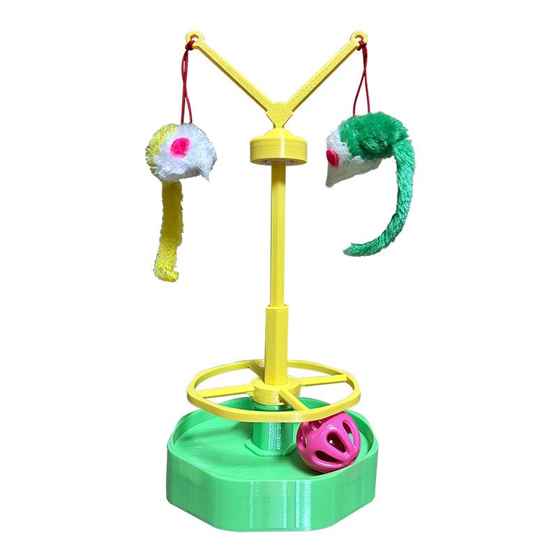 Cat Toys, Mouse Cat Teaser Sticks, Bell Balls, Cat Turntables, Track Balls, Cat Teaser Gadgets, Cat Toys, Self-entertaining Cat Teaser Balls