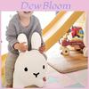 Jucărie gonflabilă adorabilă din PVC, cal săltăreț, pentru copii. Disponibilă în alb, albastru, roz.