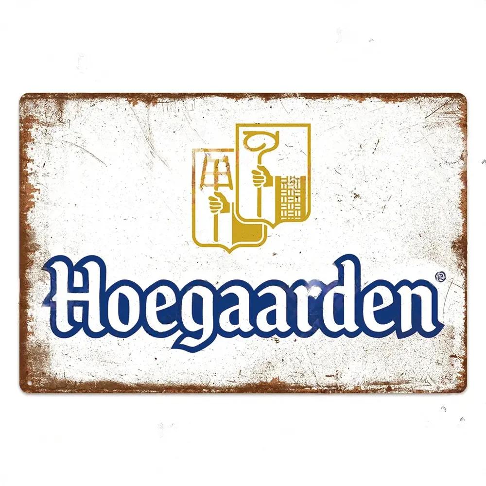 Retro Belgium Beer Brand Poster Vintage Sign Metal Sign Decorative Plaque for Room Bar Pub Man Cave Club Wall Decoration