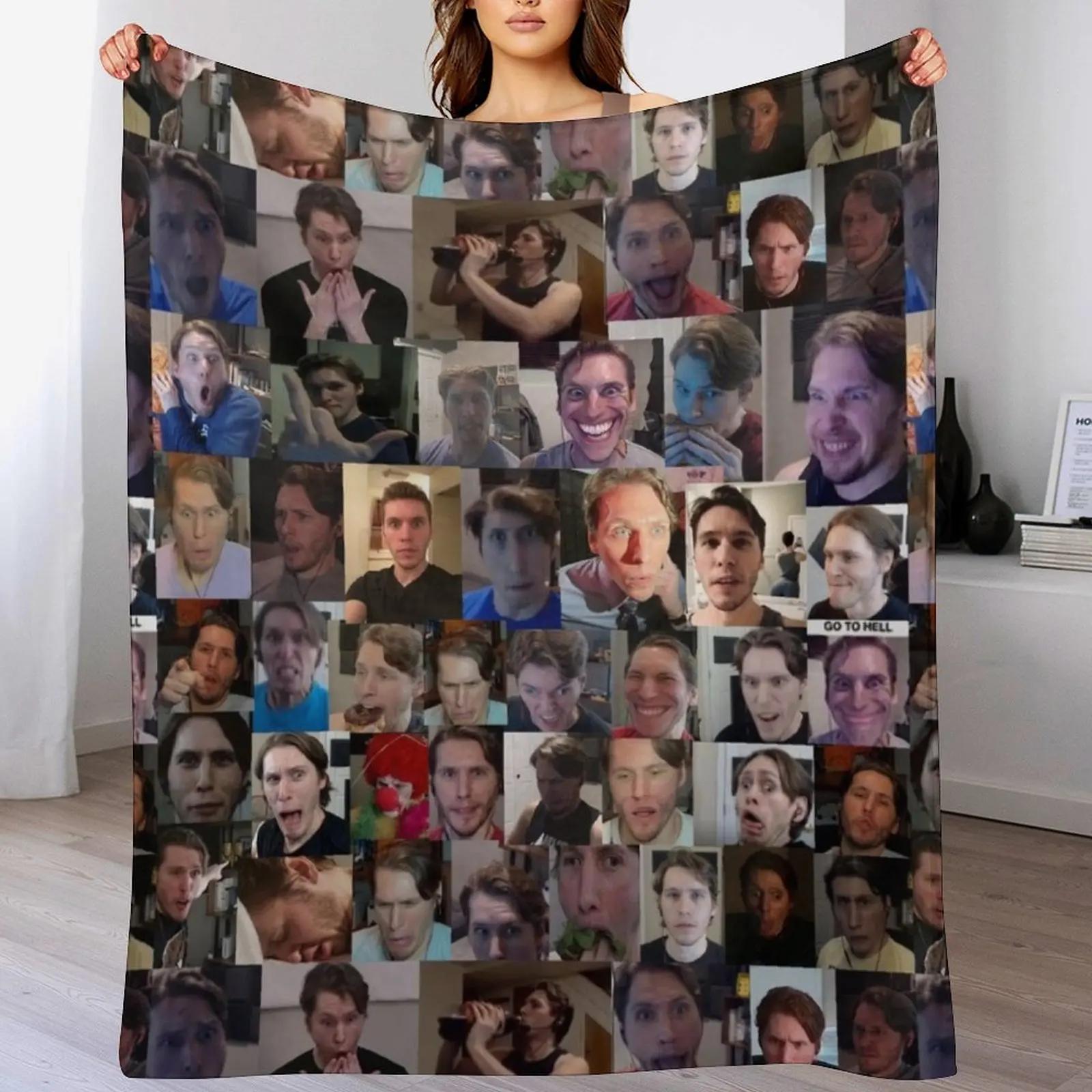 Плед Jerma Collage Роскошные пледы St для диванов Путешествия Гигантские пледы для диванов 30x40in
