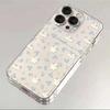 Blue Floral Phone Case for iPhone 13, 14, 15, 16, Pro, and Pro Max