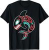 Northwest Coast Orca Native American Totem Killer Whale T-Shirt