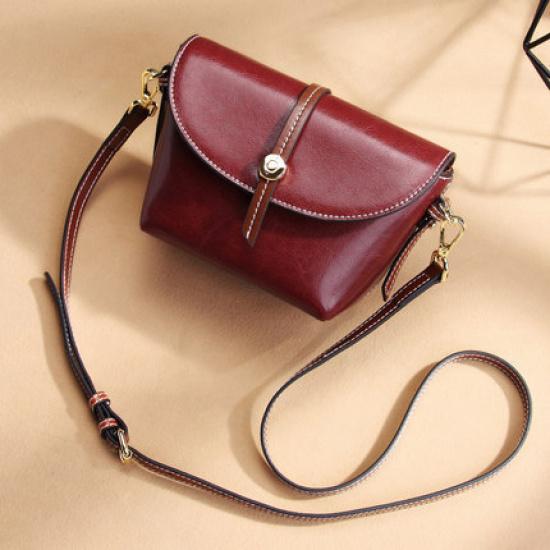 Genuine leather bag, European and American export original, European and American women s shoulder bag, crossbody bag for women вино красного