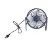 Desk Fan 360 Degree Rotation Low Noise Brushless Motor USB Powered Portable Small Table Fan for Home Desktop Travel