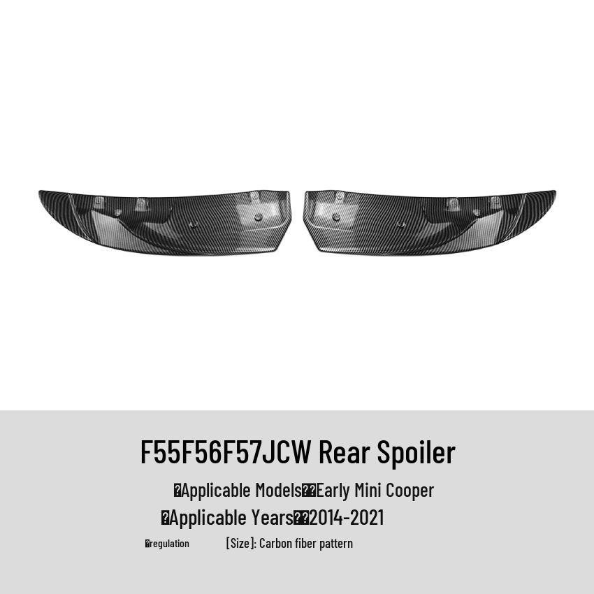 Rear Lip Diffuser for Mini Cooper F55 F56 F57 JCW 2014-2021 Modification