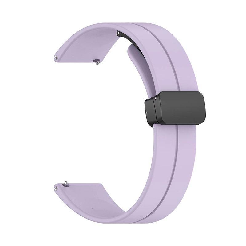 Universal Folding Magnetic Silicone Watch Strap (20mm/12mm)