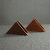 Non-slip Bottom Wooden Tissue Holder Elegant Wood Tissue Dispenser  Hotels