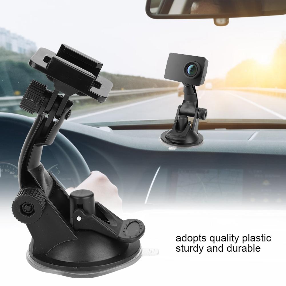 Starkt sugkoppsfäste i plast för bil, actionkameratillbehör för GoPro SJCAM