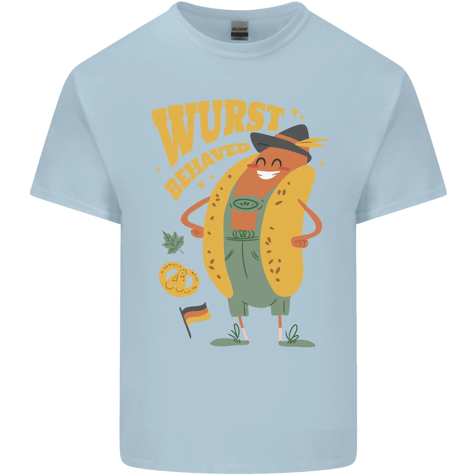 

Oktoberfest Hotdog Wurst Behaved Kids T-Shirt Childrens S