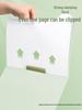 A4 Rotating Lever Arch File: Transparent Storage Folder for Students