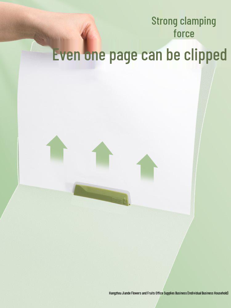 A4 Rotating Lever Arch File: Transparent Storage Folder for Students