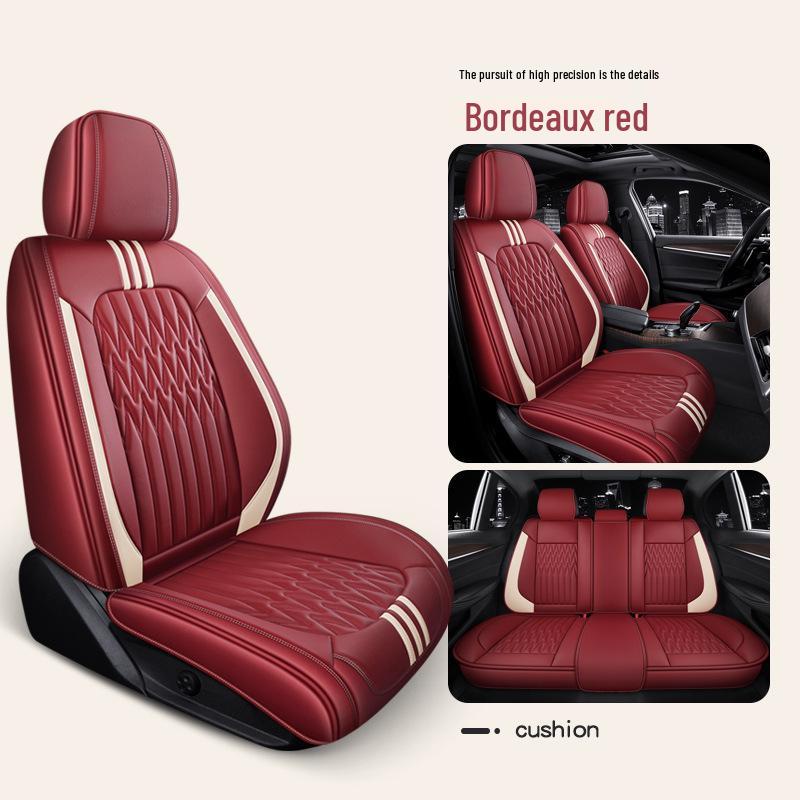 Purple Wind Chime Leather Seat Cushion for Lexus RX/NX/CT200/IS250 - Four Seasons Use.