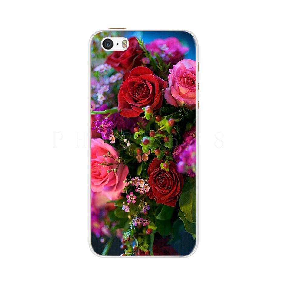 Case For iPhone 5 5S SE Case Silicone Soft TPU Cute Cartoon Pattern Protector Shell For iPhone 6 6S 5 iPhone6S Case Cover Fundas