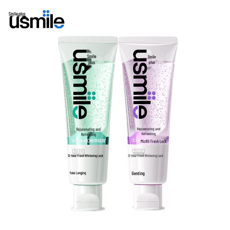 

usmile Whitening Fresh Toothpaste Set