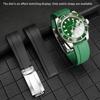 Curea de ceas 20mm 21mm pentru Rolex Yacht Master GMT Submariner Daytona Cosmograph Sky Dweller Cureaua Sea Deep Sea Curele de ceas din cauciuc